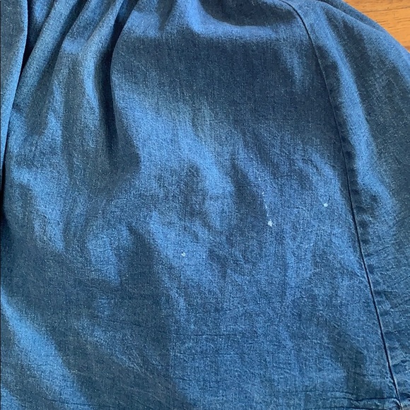 Matching Set Vintage Denim Skirt Top - Picture 3 of 3